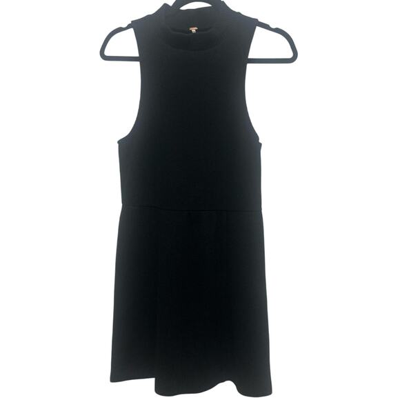 Free People Dresses & Skirts - Free People Casual Black Mary Jane Knit & Fit & Flare Mini Sweater Dress Medium